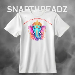 Myth Meets Modern – Bold Ganesh Tee