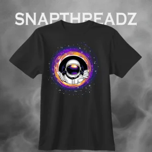 Wormhole Voyager Tee – Into the Cosmic Vortex