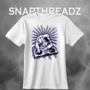 DJ Astro Vibes Tee – Spin Beats Across the Stars