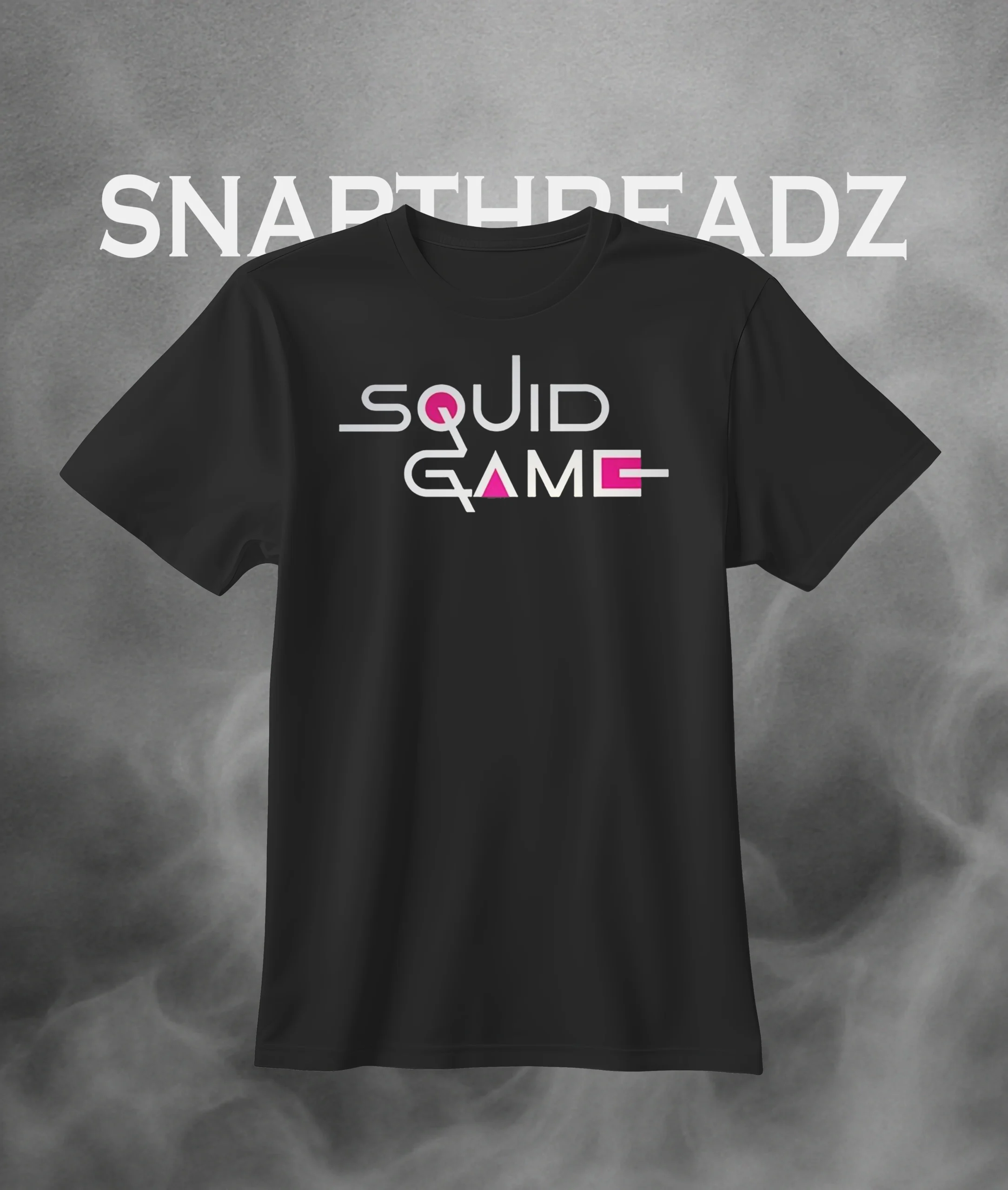 Minimalist Squid Game-Inspired Shirt – Geometric Shapes Graphic