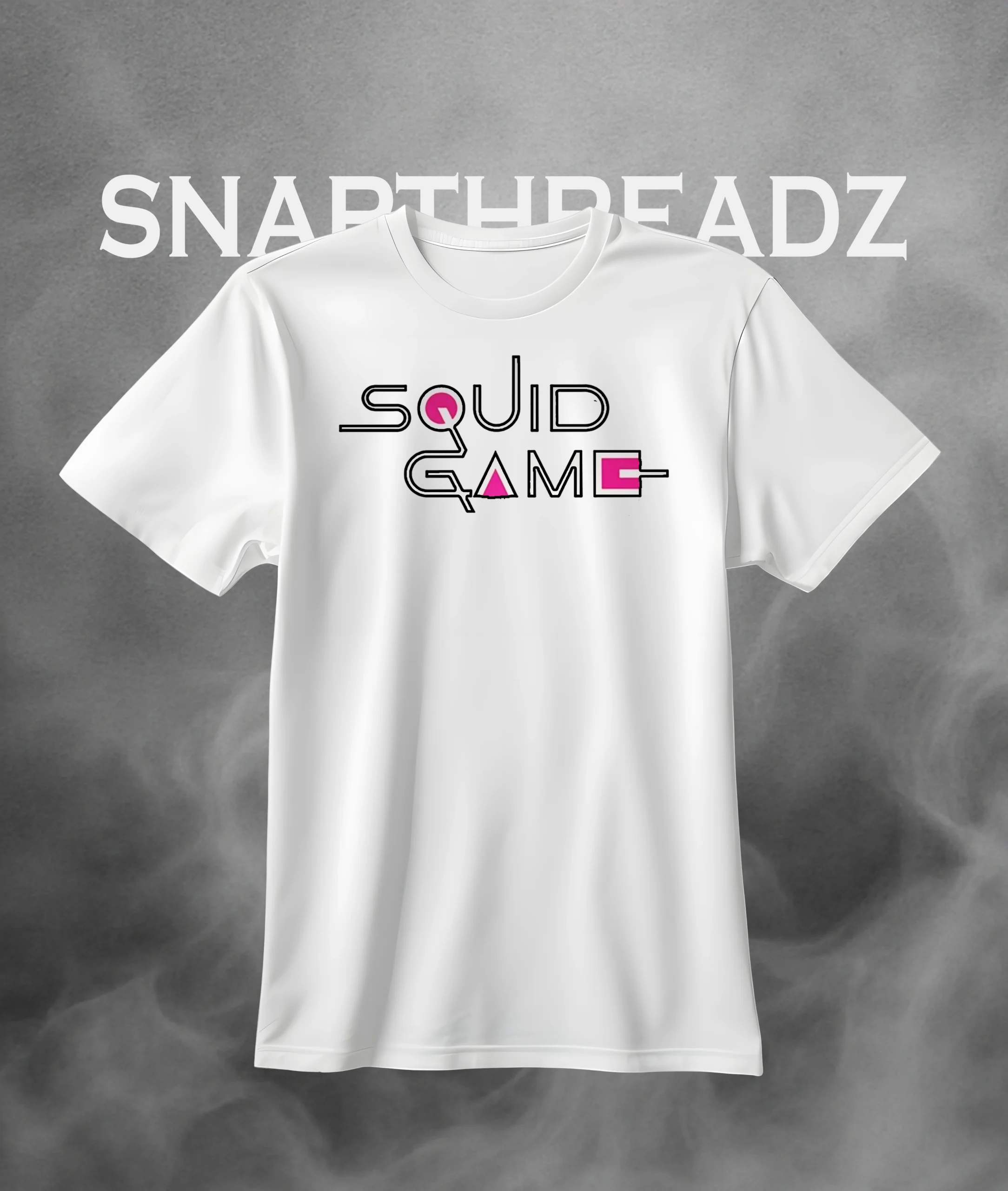 Minimalist Squid Game-Inspired Shirt – Geometric Shapes Graphic - Image 2