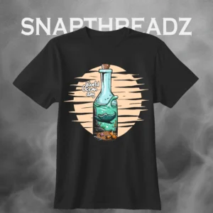 World Ocean Day Bottle Art Tee