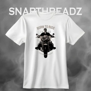 Born to Ride - Retro Biker Club T-Shirt