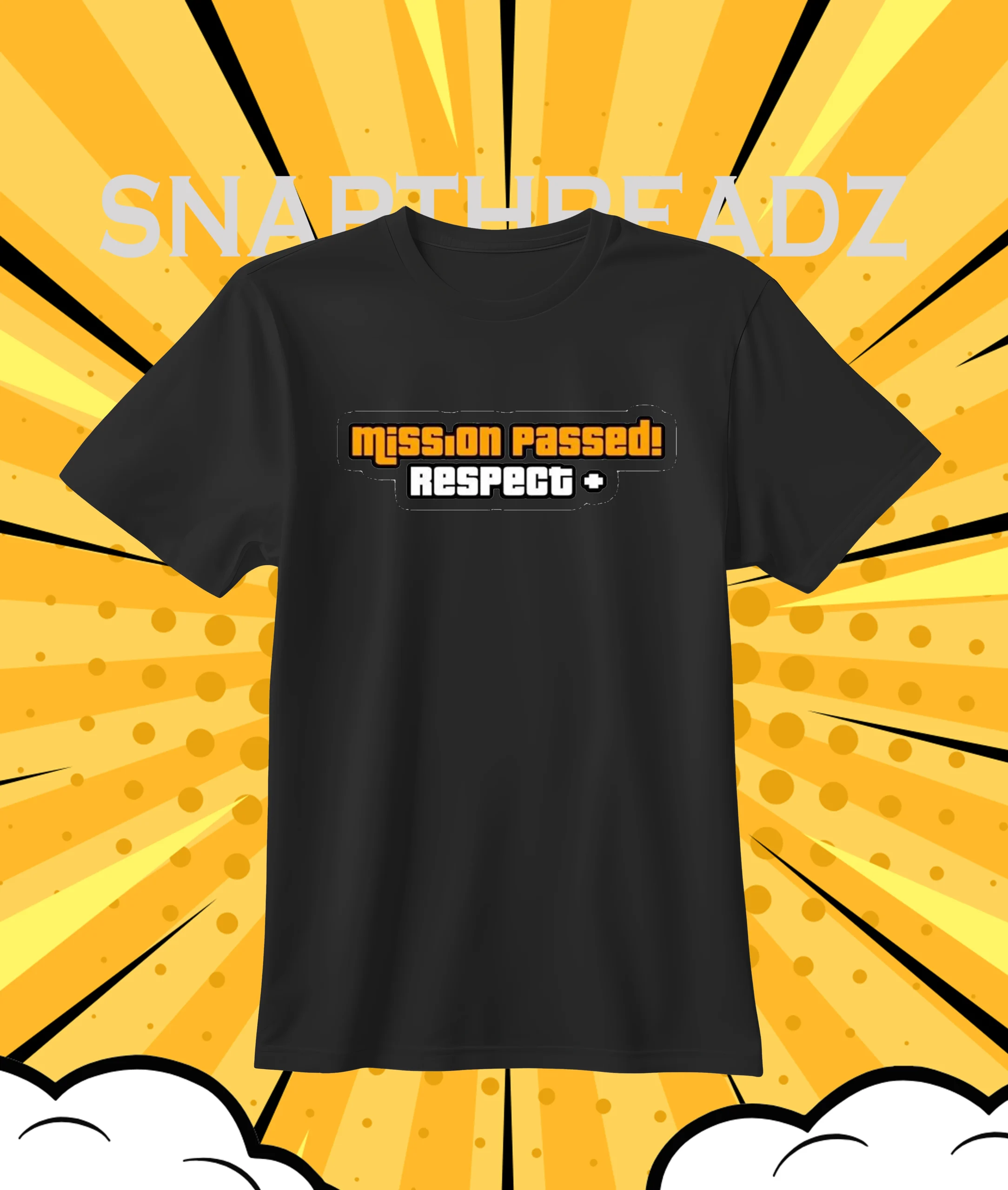 Mission Passed Respect! Logo T-Shirt – Classic Graphic Tee