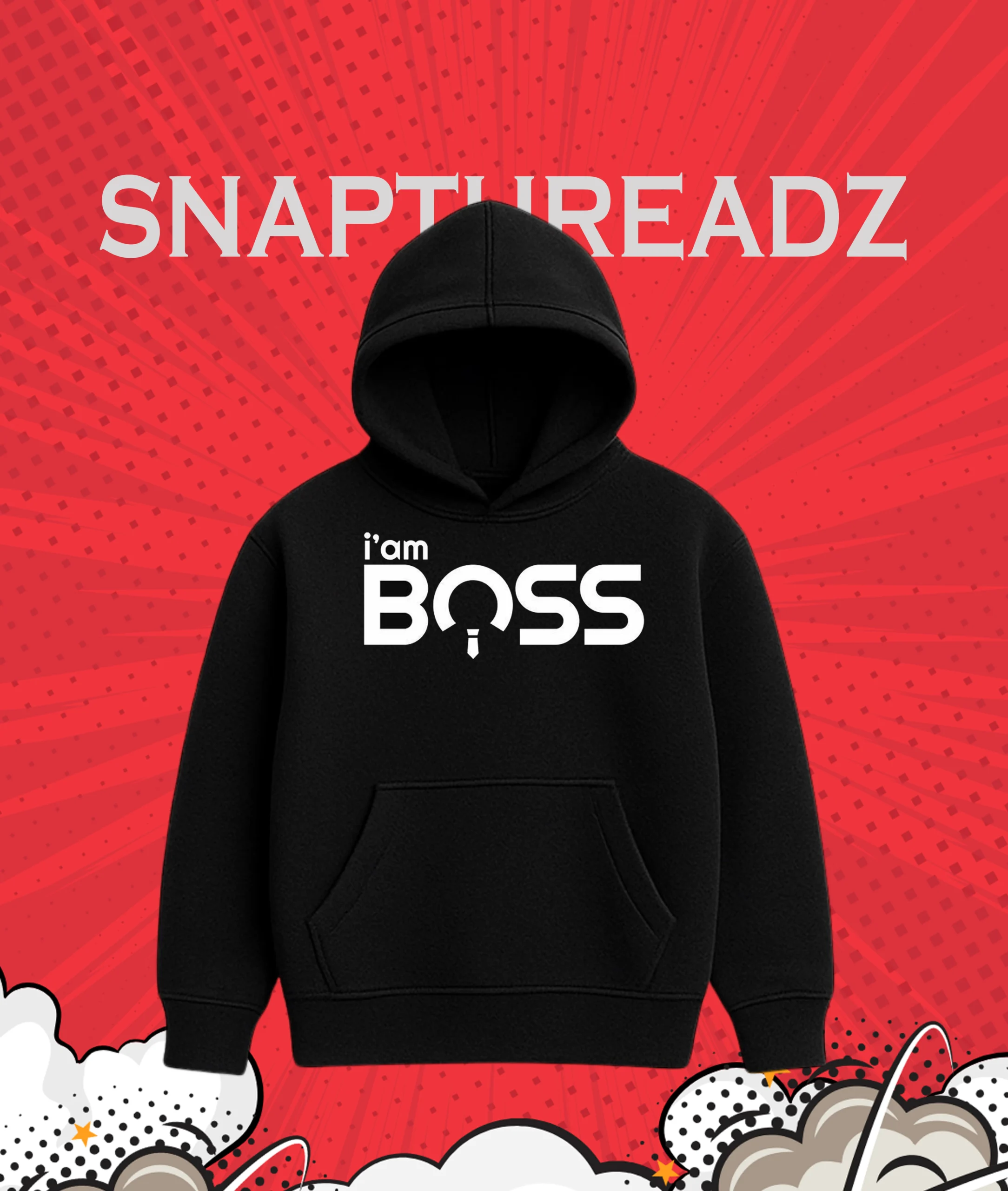 I'm Boss Statement Hoodie 380 GSM - Image 3