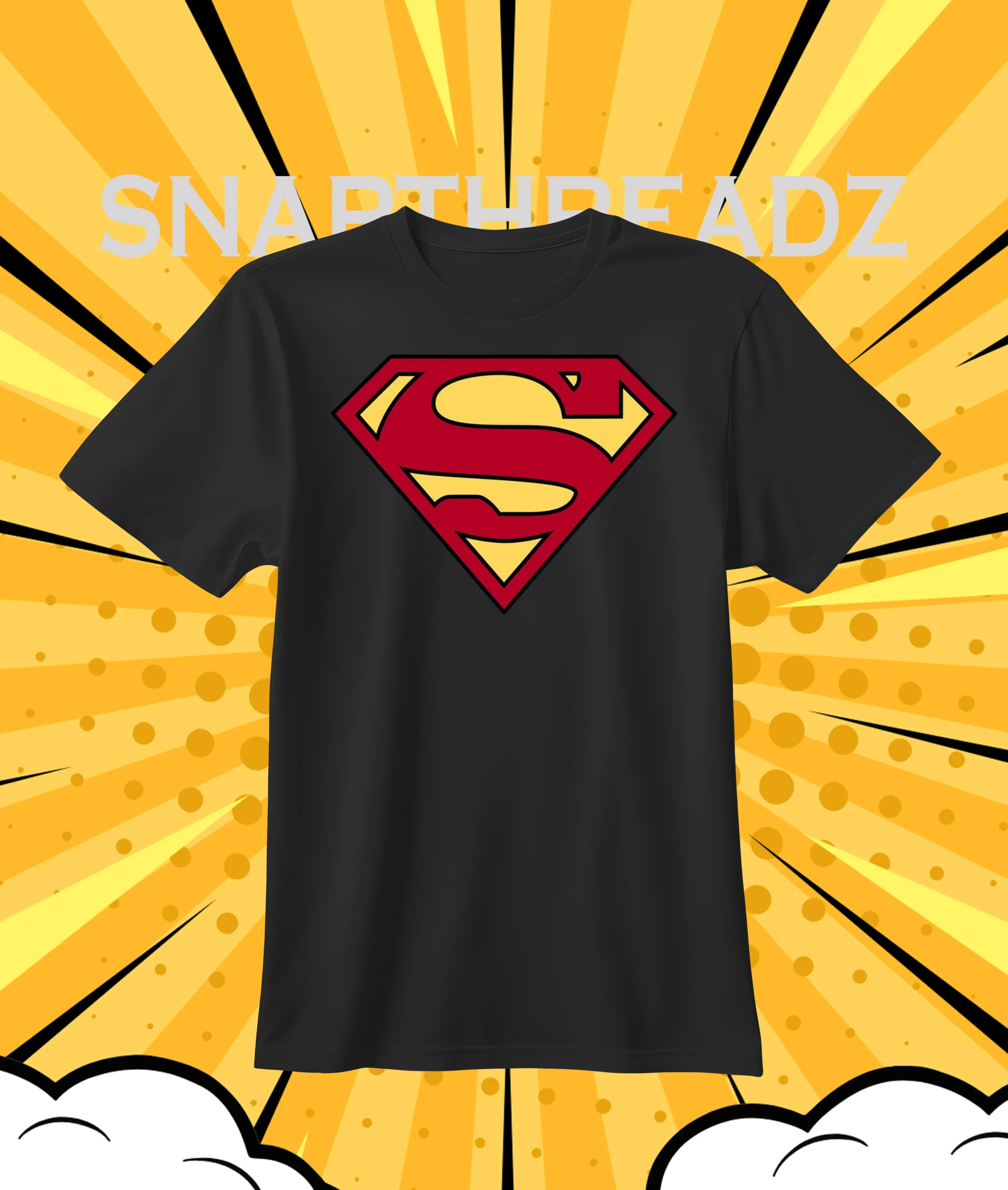Superman Logo T-Shirt – Classic Superhero Graphic Tee