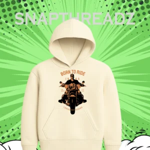 Born to Ride – Retro Biker Club Hoodie