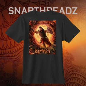 Cultural Fusion Kantara Tee – Inspired Tribal Artwork Print