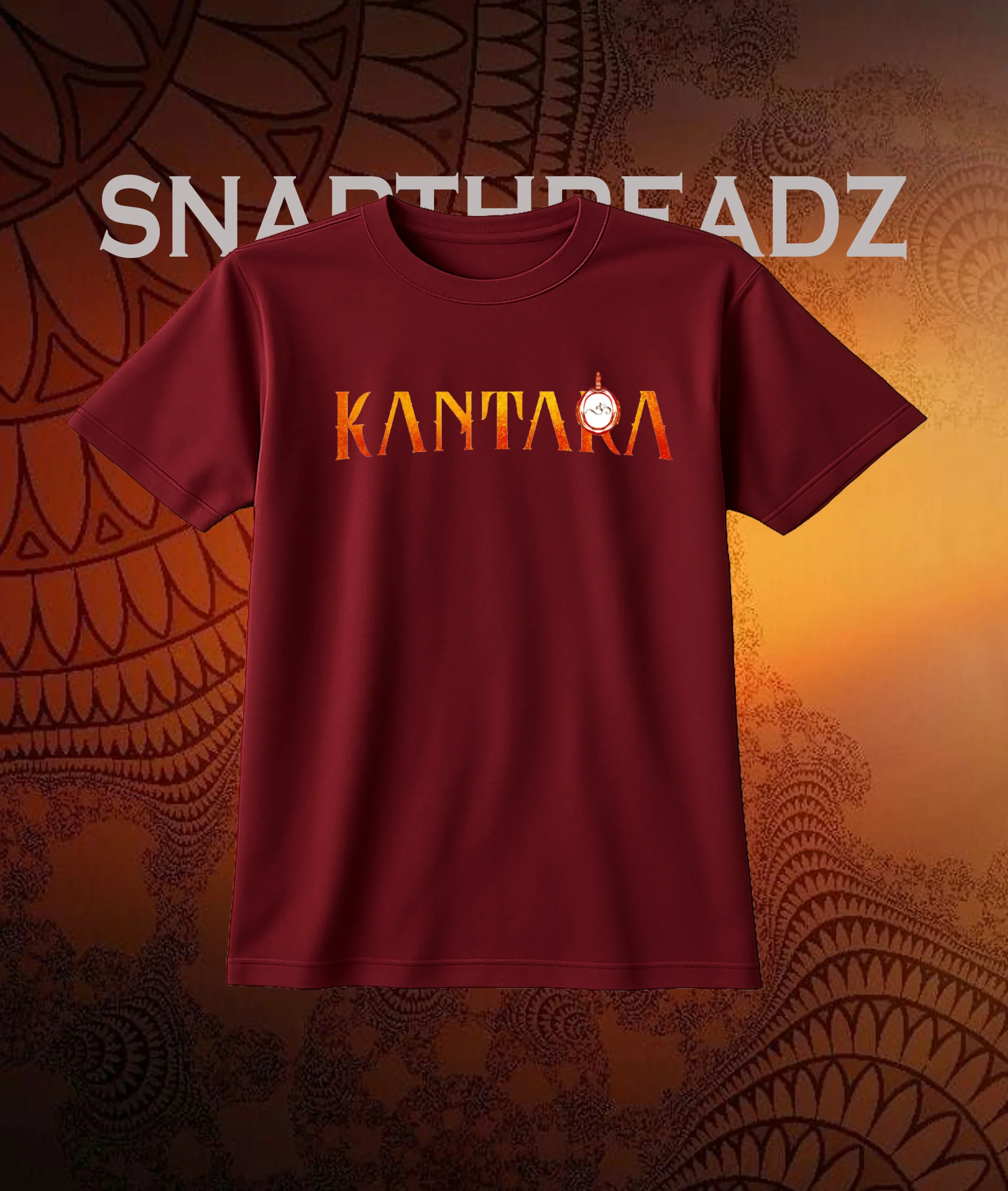 Kantara Inspired Graphic Tee – Traditional Art Print