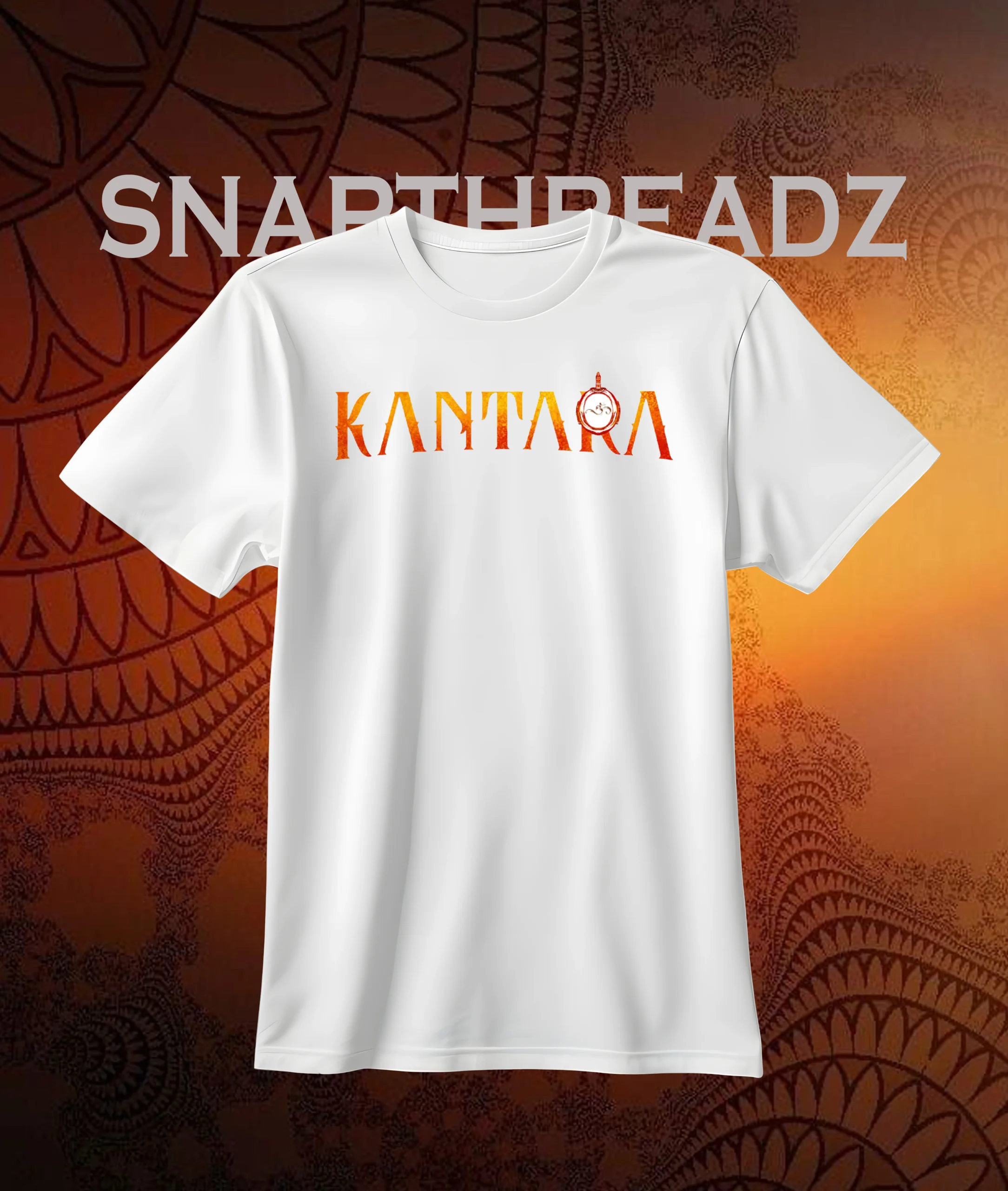 Kantara Inspired Graphic Tee – Traditional Art Print - Image 2