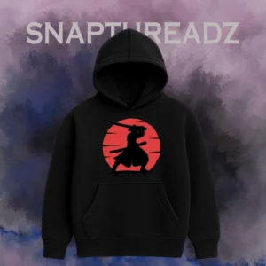 Samurai Sunset Hoodie 🌅 – Warrior’s Vibe